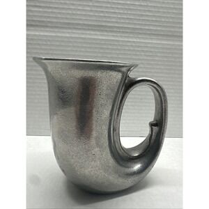 Vintage  RWP Wilton Armetale Pewter Vase Tankard Mug French Horn USA Americana